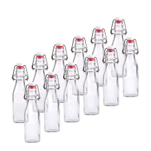 8oz 32oz 64oz Swing Top Glass Soft Drink Bottle with stopper